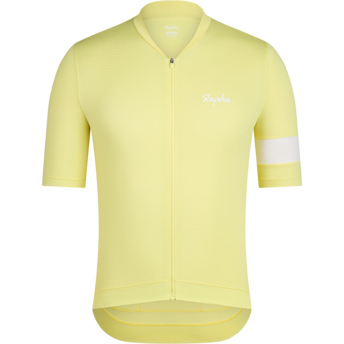 Rapha Rapha Core Lightweight Jersey - Men's Canary Yellow/White Alyssum, S