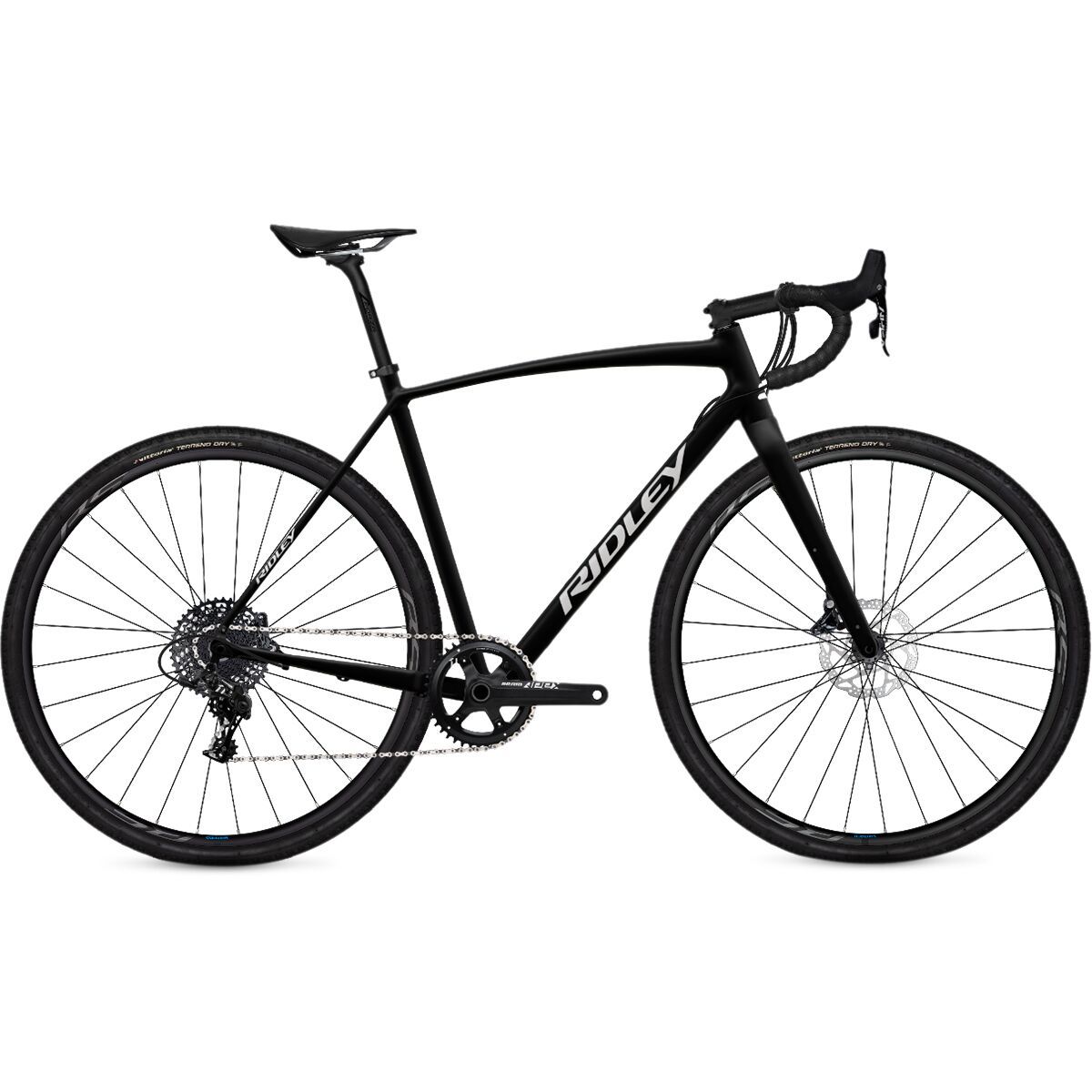 Ridley Kanzo A Apex 1x Gravel Bike Matte Black, XXS