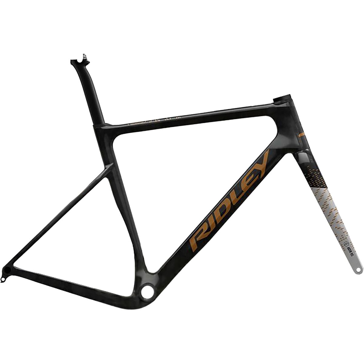 Ridley Ridley ASTR RS Gravel Frameset UD Carbon Silver/Bronze Gold, XS