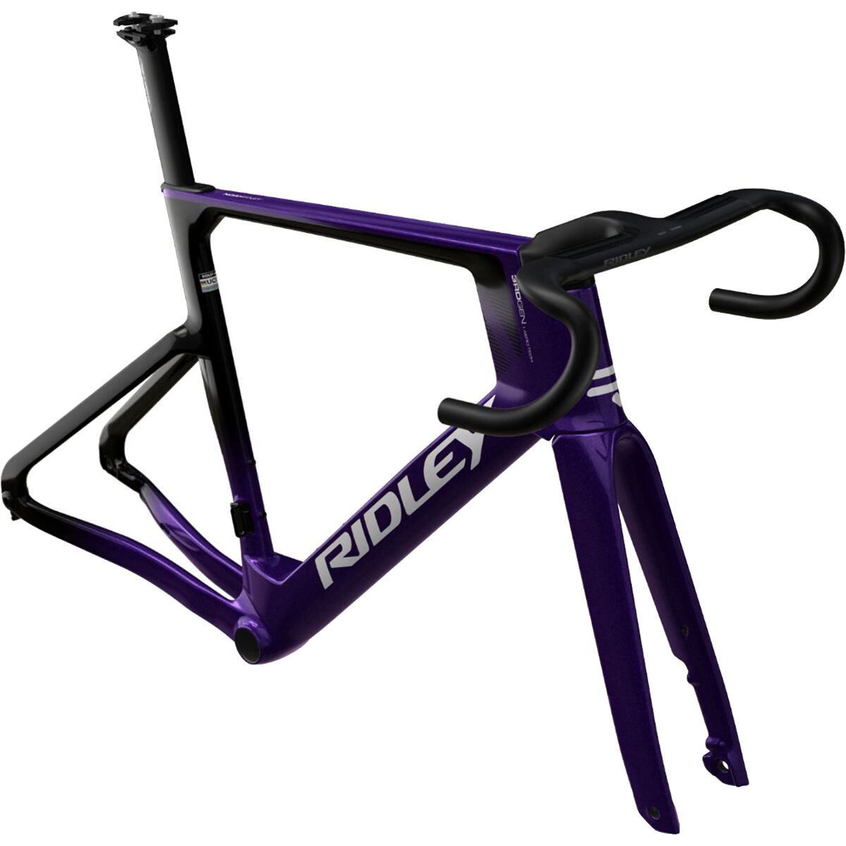 Ridley Ridley Noah Fast 3 Frameset Amethyst Purple/Black/White, L