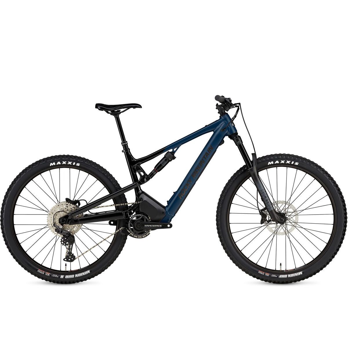 Rocky Mountain Instinct Powerplay A30 Deore E-Bike Black/Blue, M