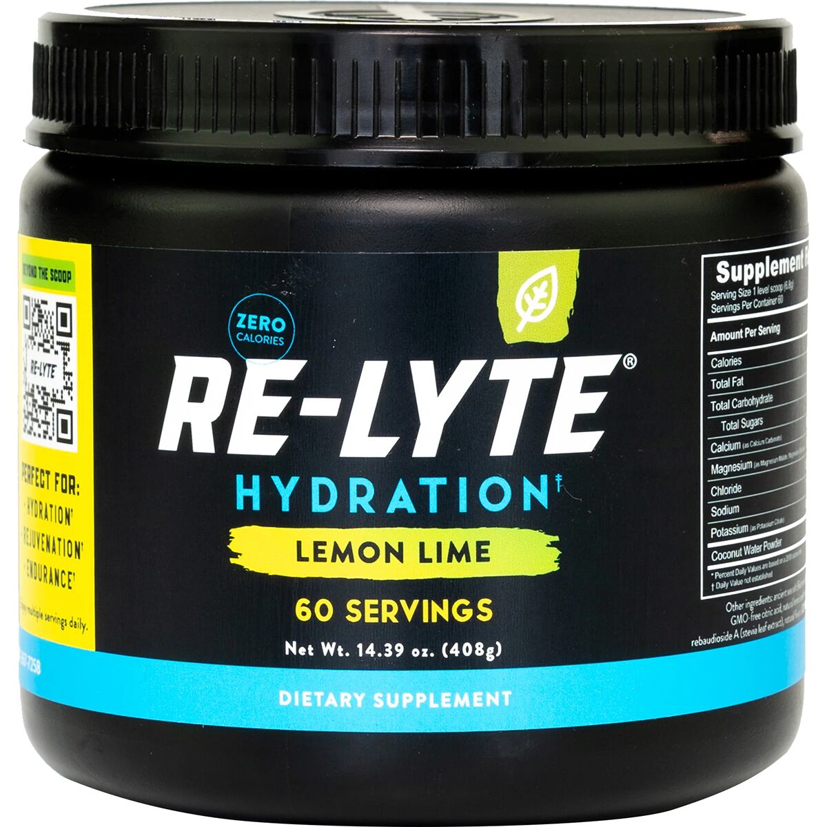 Redmond Redmond Re-Lyte Hydration Drink Mix Lemon Lime, 15 Stick Pack