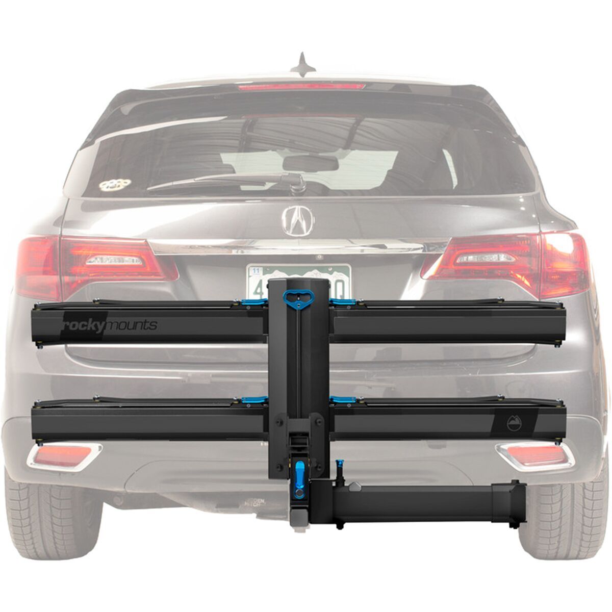 RockyMounts AfterParty 2-Bike Hitch Rack Black, One Size