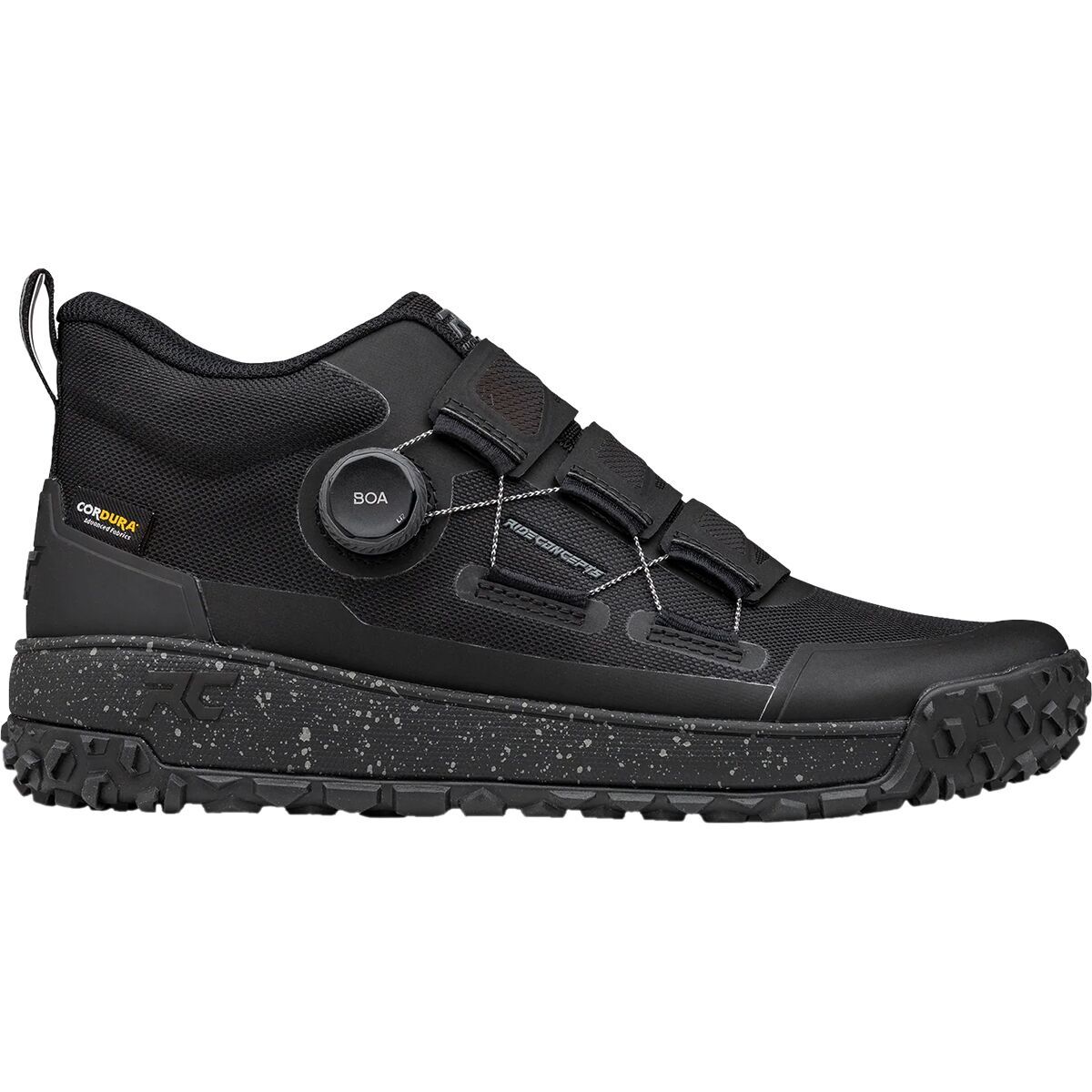 Ride Concepts Tallac Mid Clip BOA Mountain Bike Shoe - Men's Black/Charcoal, 11.0