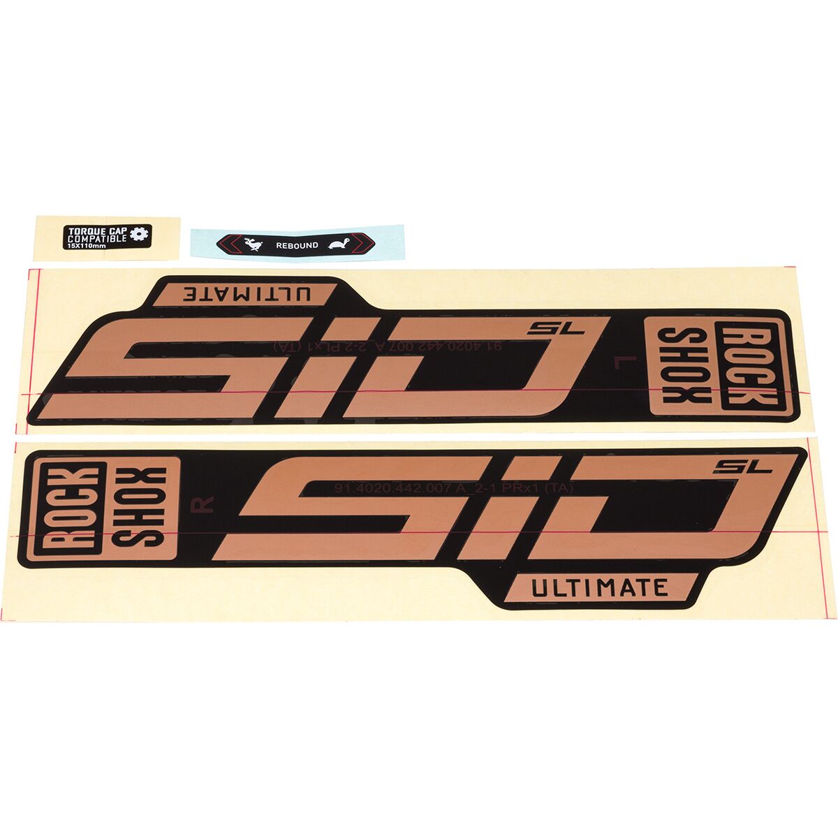 RockShox SID SL Ultimate Decal Kit
