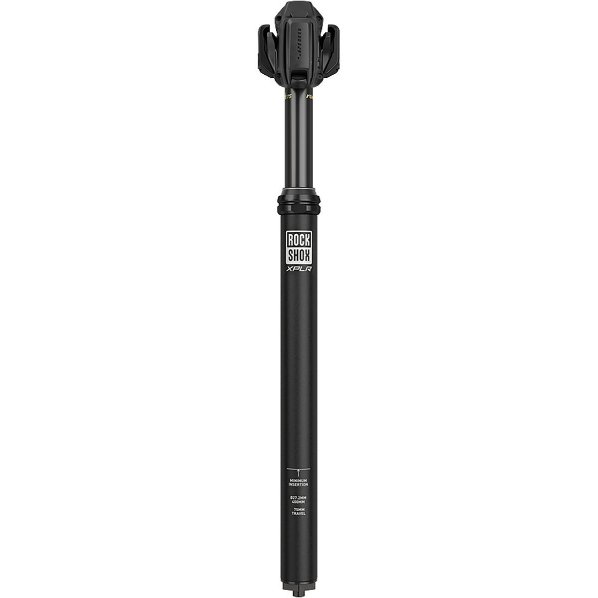 RockShox Reverb XPLR AXS Dropper Seatpost Gen 1 Black, 27.2mm, 75mm Travel, 400mm