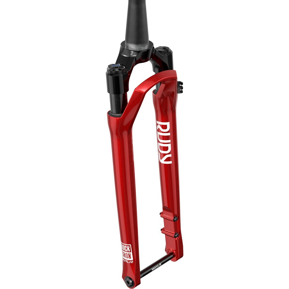 RockShox Rudy Ultimate Race Day 2 700c Fork Electric Red, 12x100, 40mm, 45mm Offset