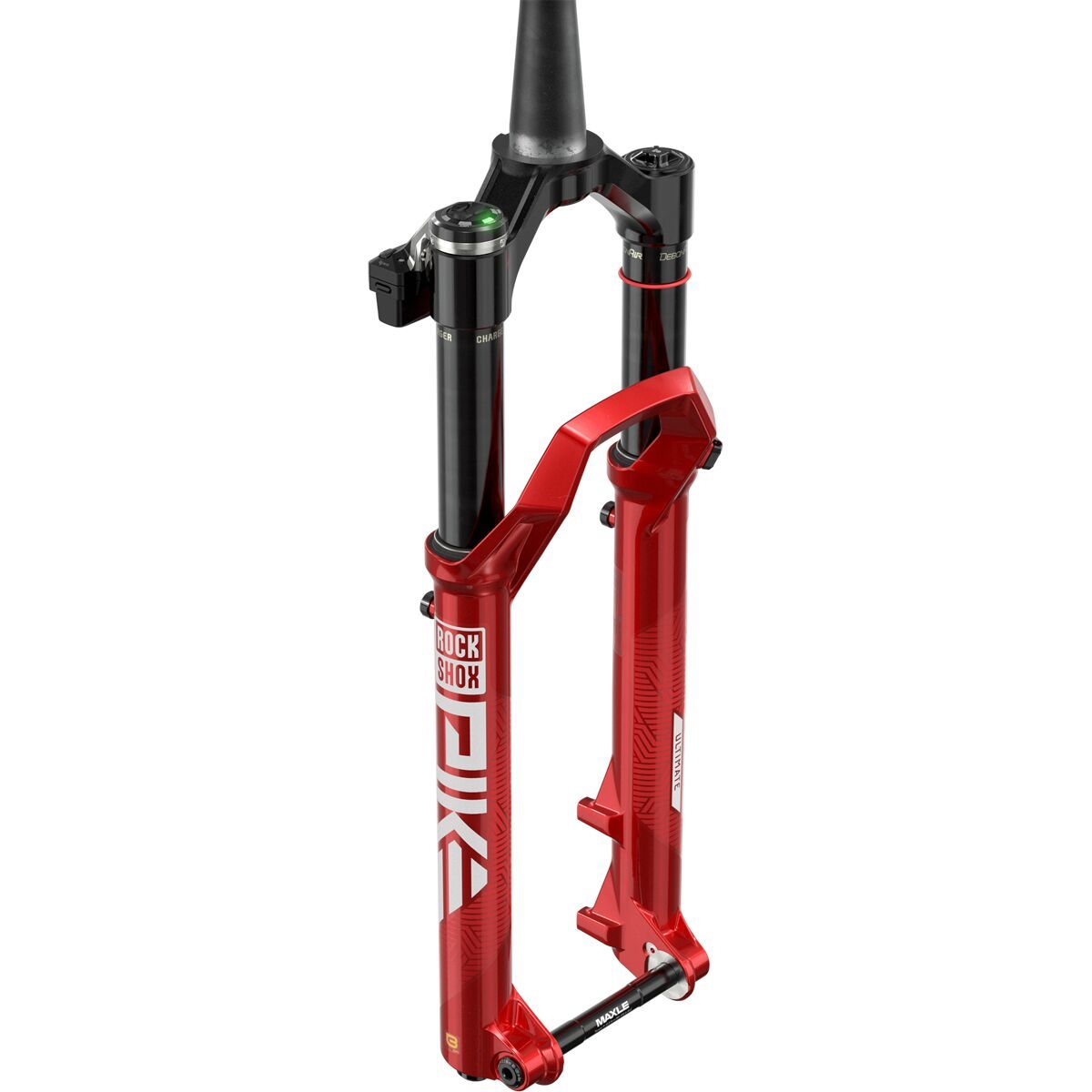 RockShox Pike Ultimate Flight Attendant 29in Boost Fork Electric Red, 140mm, 44mm Offset