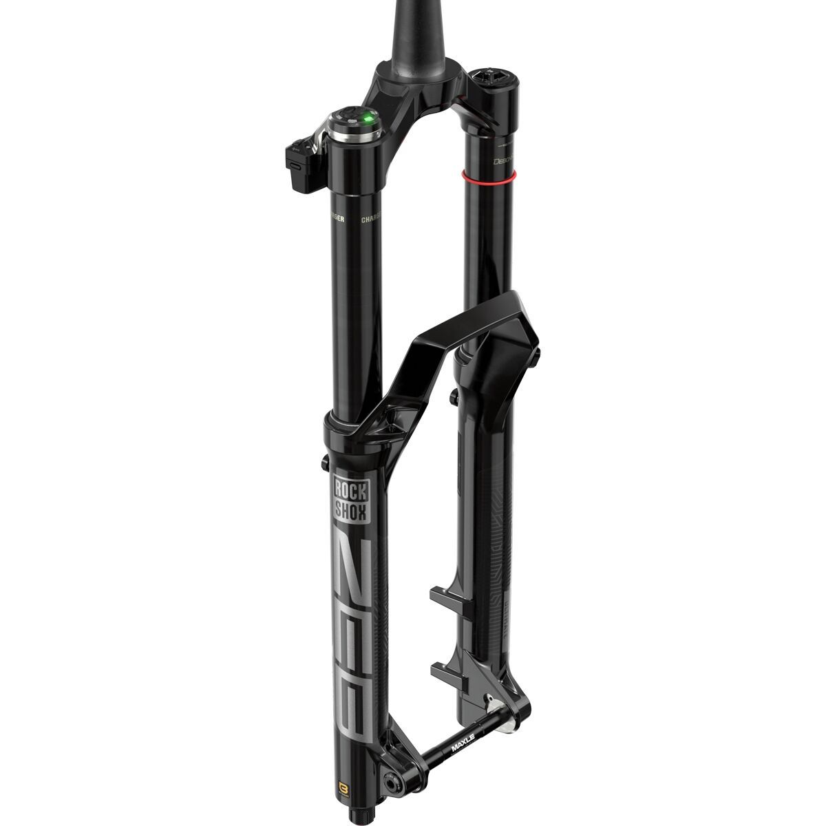 RockShox ZEB Ultimate Flight Attendant 29in Boost Fork Gloss Black, 170mm, 44mm Offset