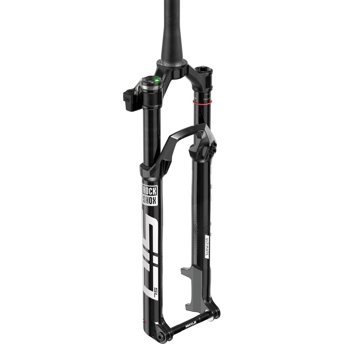 RockShox SID SL Ultimate Flight Attendant 29in Boost Fork Gloss Black, 3-Pos Crown Lock, 100mm, 44mm Offset