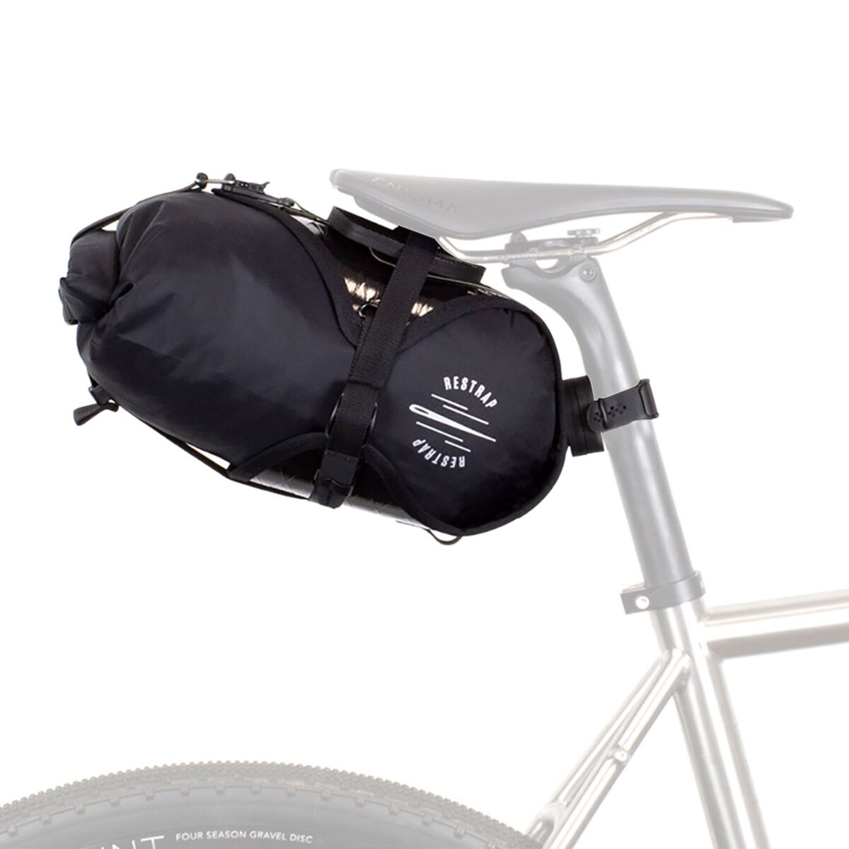 Restrap Restrap Race Saddle Bag Black, 7 Liter