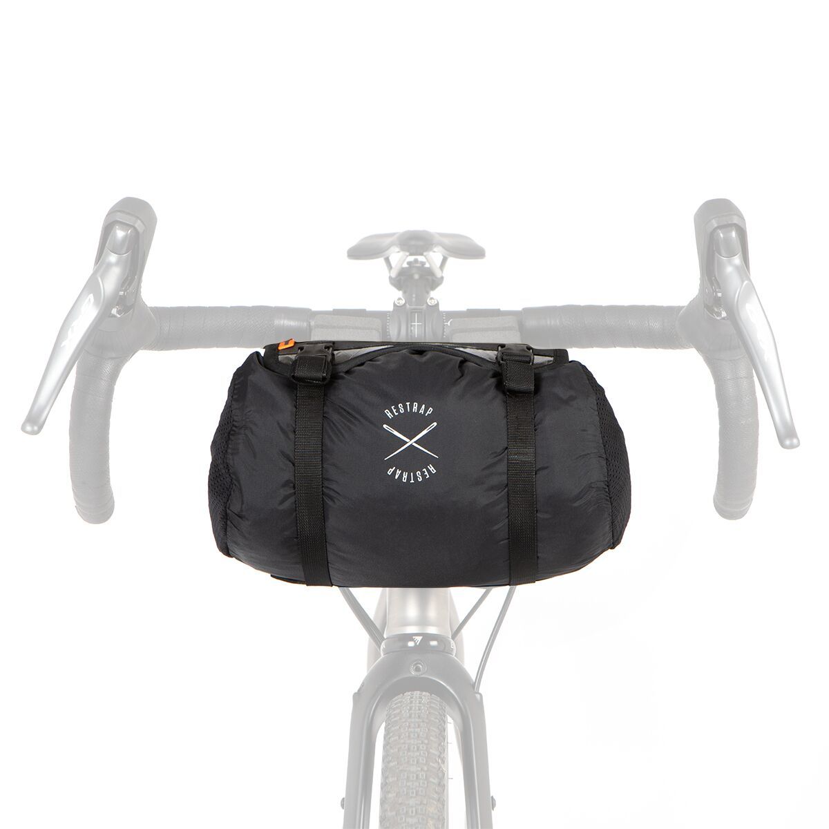 Restrap Restrap Race Drop Bar Bag Black, One Size