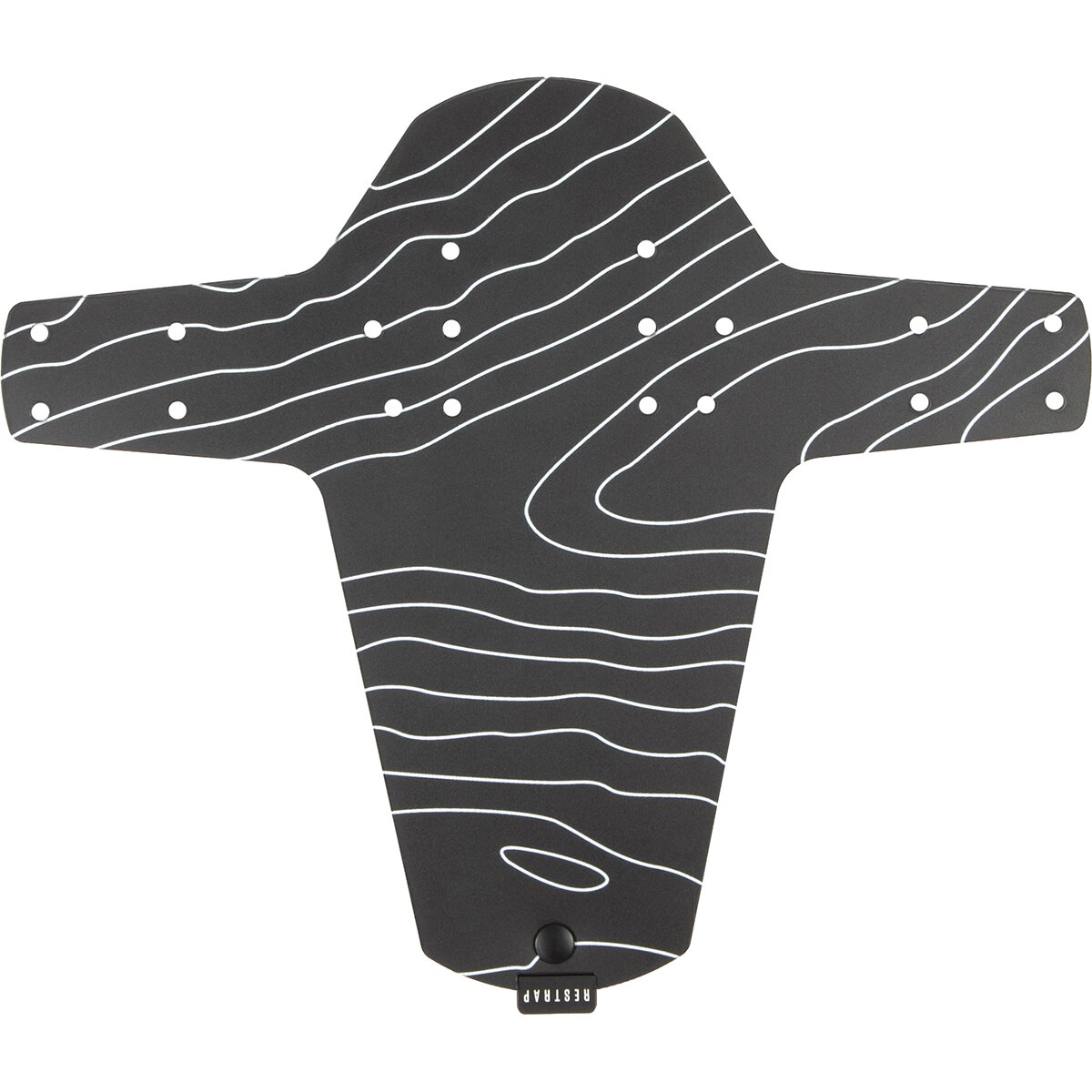 Restrap MTB Fork Mudguard Black, One Size