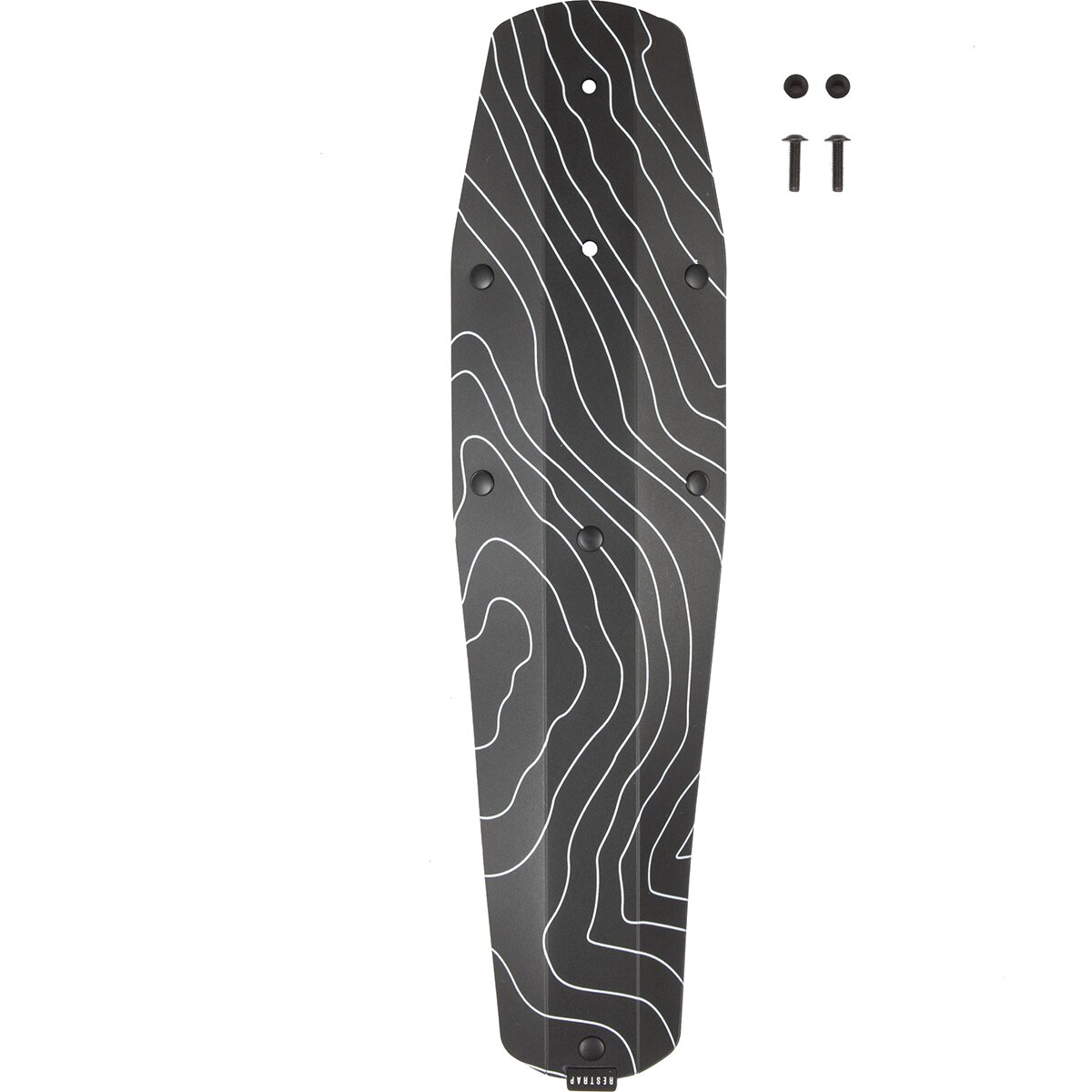 Restrap Switch Rear Mudguard Black, One Size