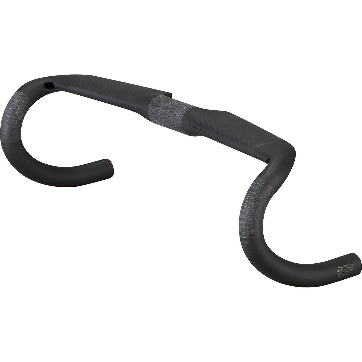 Roval Rapide Carbon Handlebar Black/Charcoal, 42cm