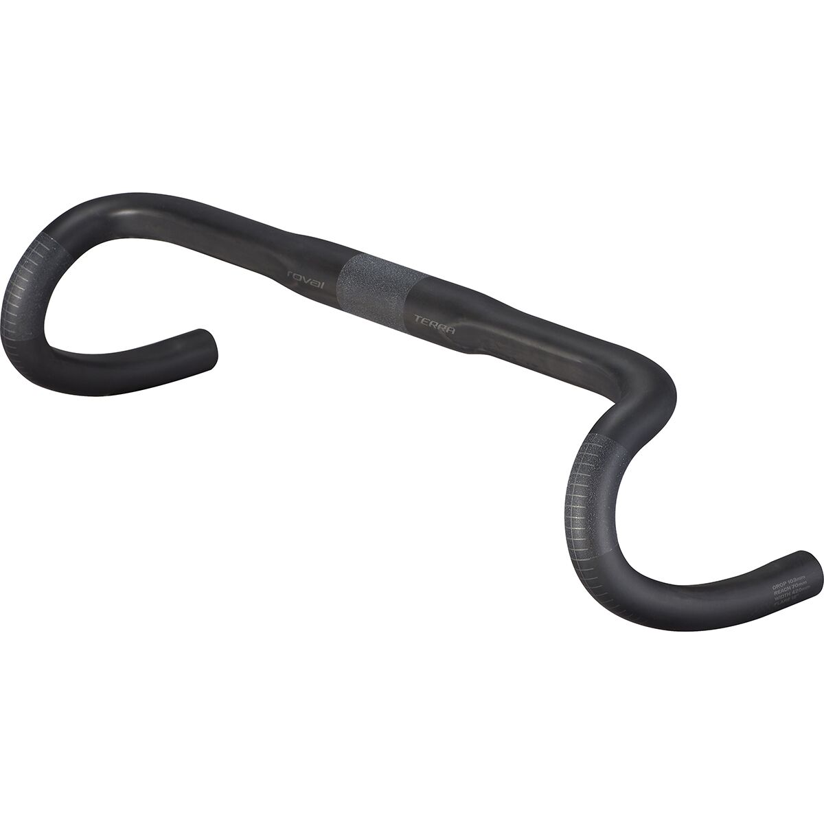 Roval Roval Terra Carbon Handlebar Black/Charcoal, 40cm