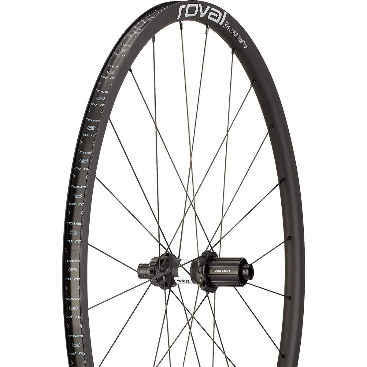 Roval Alpinist SLX 700c Disc Wheel Black/Charcoal, Front