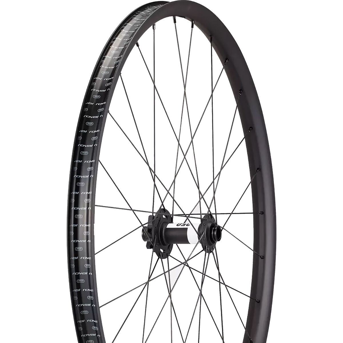 Roval Traverse Alloy 350 Wheel - 29in Black, Front, 6-Bolt
