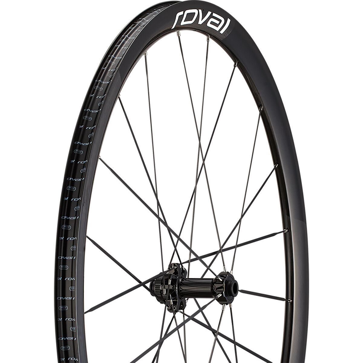 Roval Alpinist CLX III Carbon Wheel Satin Carbon/Gloss Black, Front