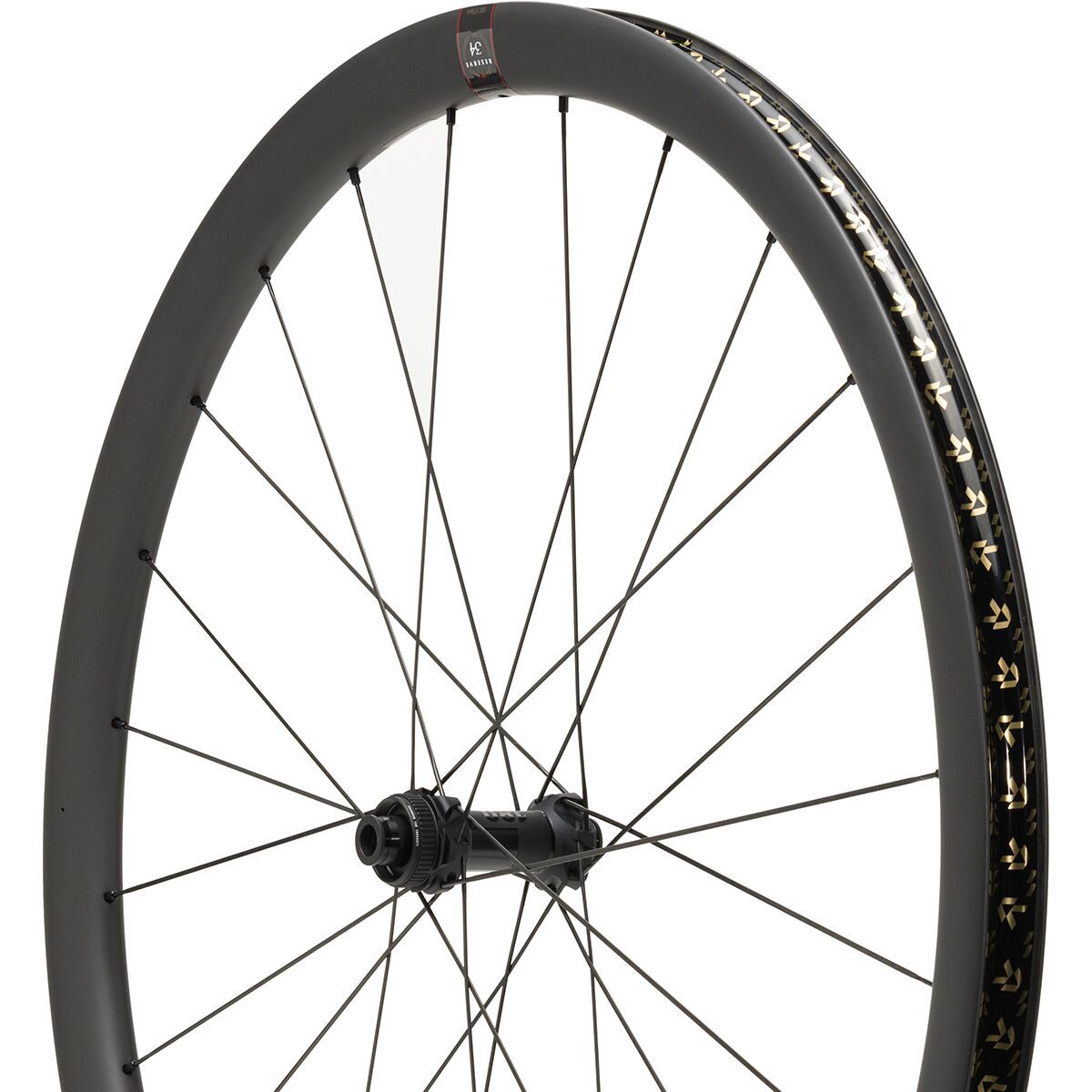 Reserve Road DT 180 34/37 Tubeless Wheelset Black, Centerlock, HG