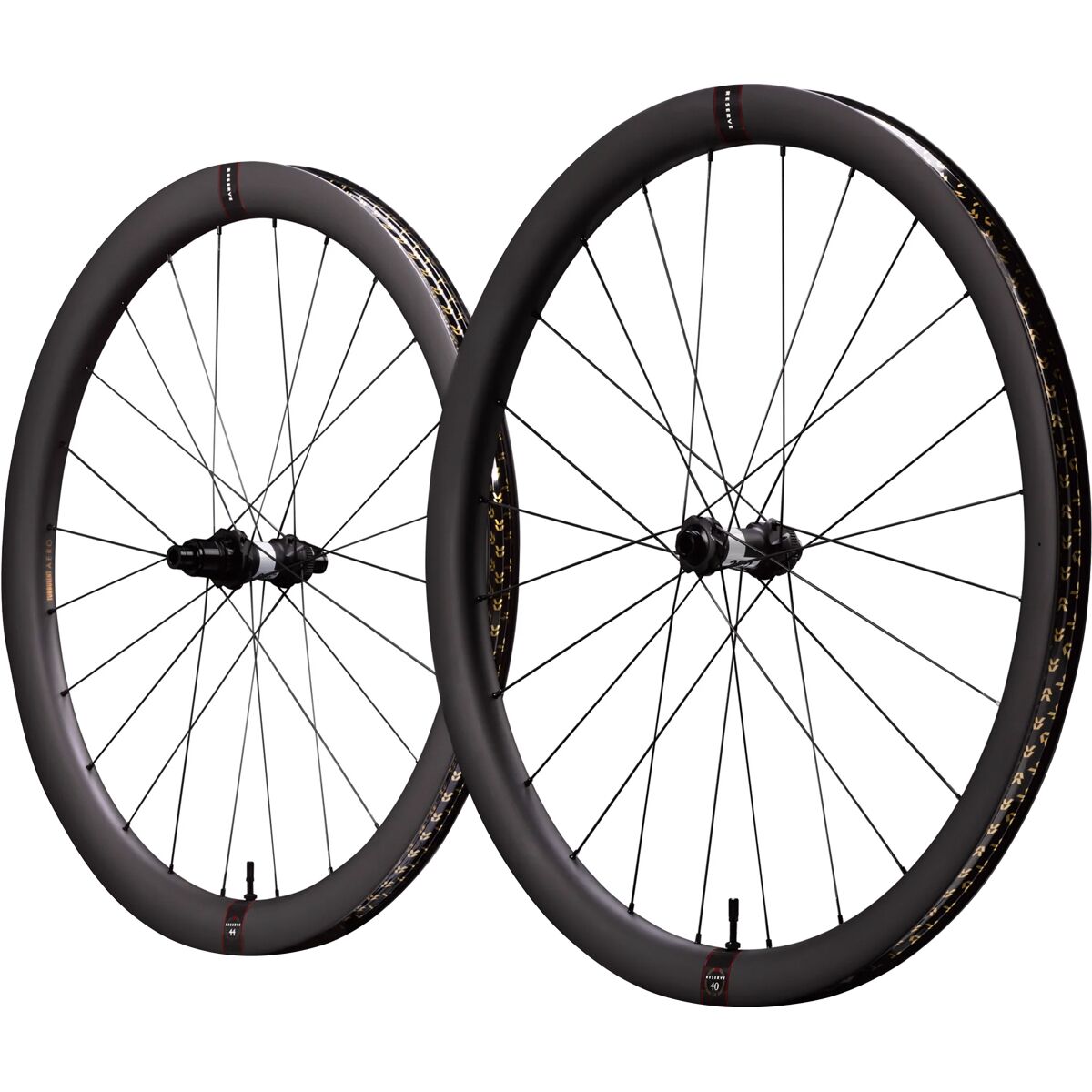 Reserve Reserve 40/44 GR DT 350 Carbon Wheelset Black, 12x100x12/142, HG, Centerlock