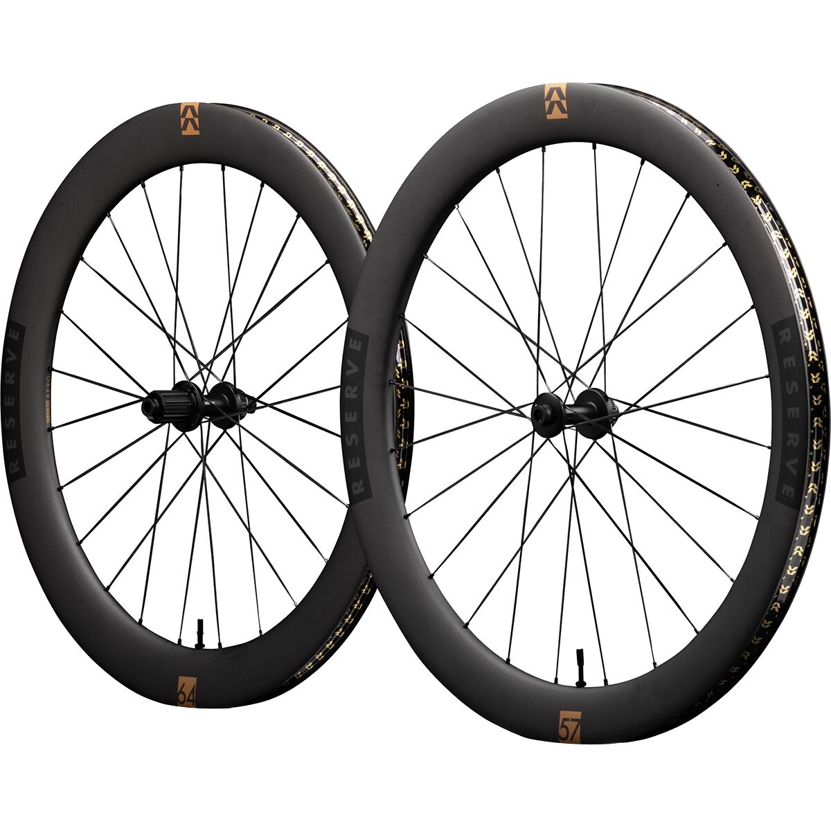 Reserve Reserve 57/64 TA DT 180 Carbon Wheelset Black, HG11