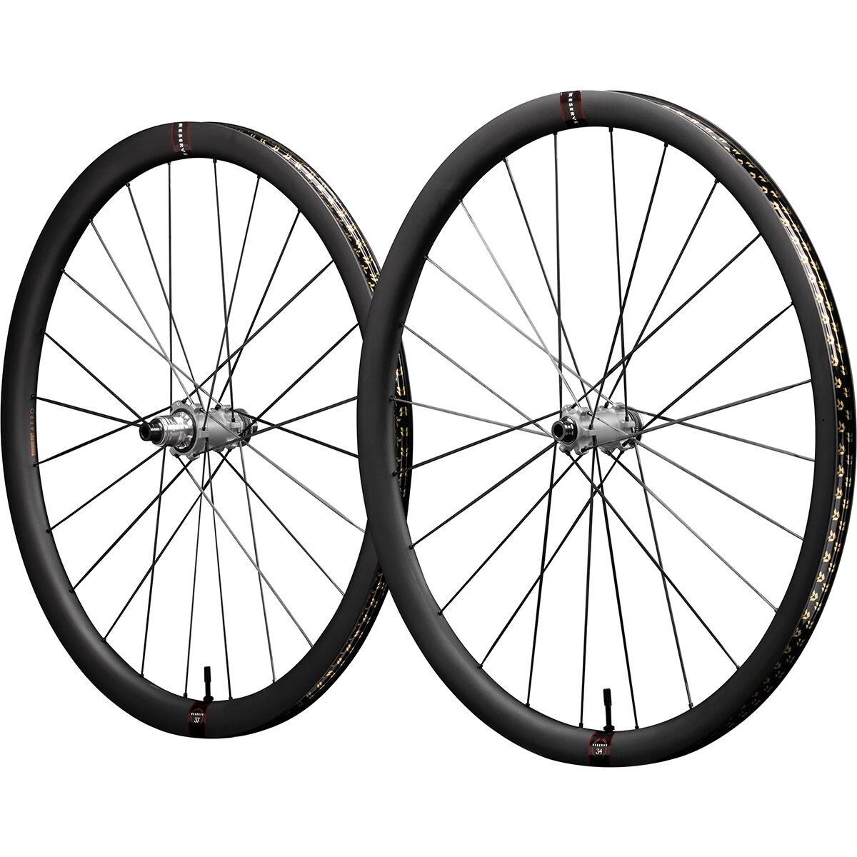 Reserve 34/37 TA SL Tune Carbon Wheelset Black, HG/XDr