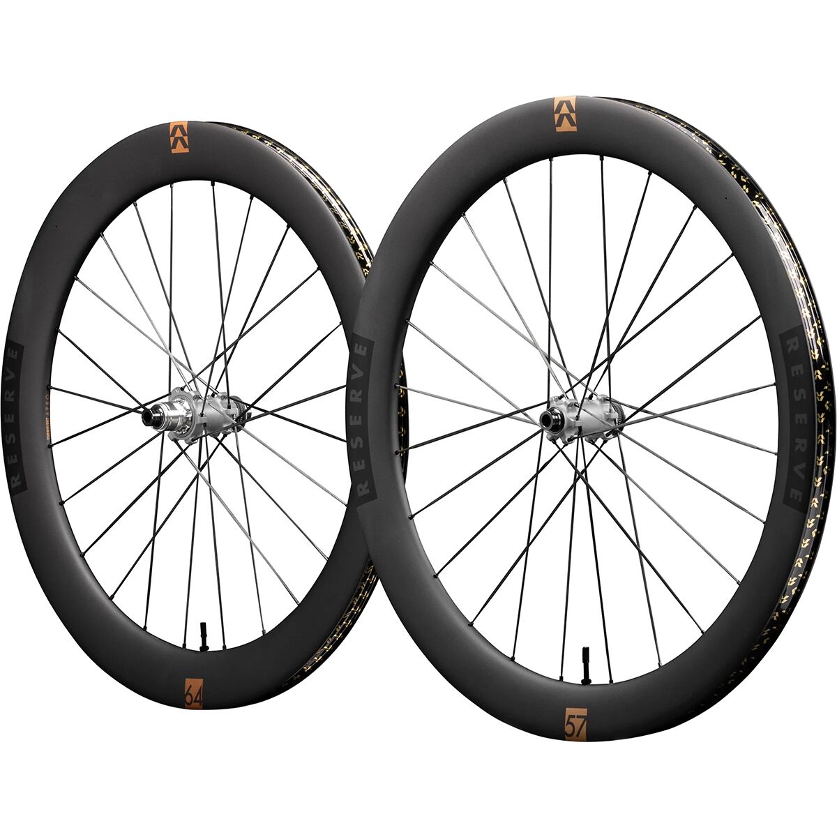Reserve 57/64 TA SL Tune Carbon Wheelset Black, HG/XDr