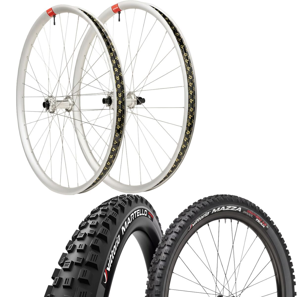 Reserve 30 HD Alloy 29in LTD Wheelset/Vittoria Tire Set Anthracite/Black, Mazza/Martello, 29x2.6/2.4