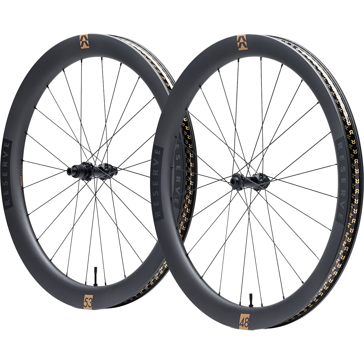 Reserve 48/53 GR DT 350 Carbon Wheelset Black, 12x100x12/142, HG, Centerlock