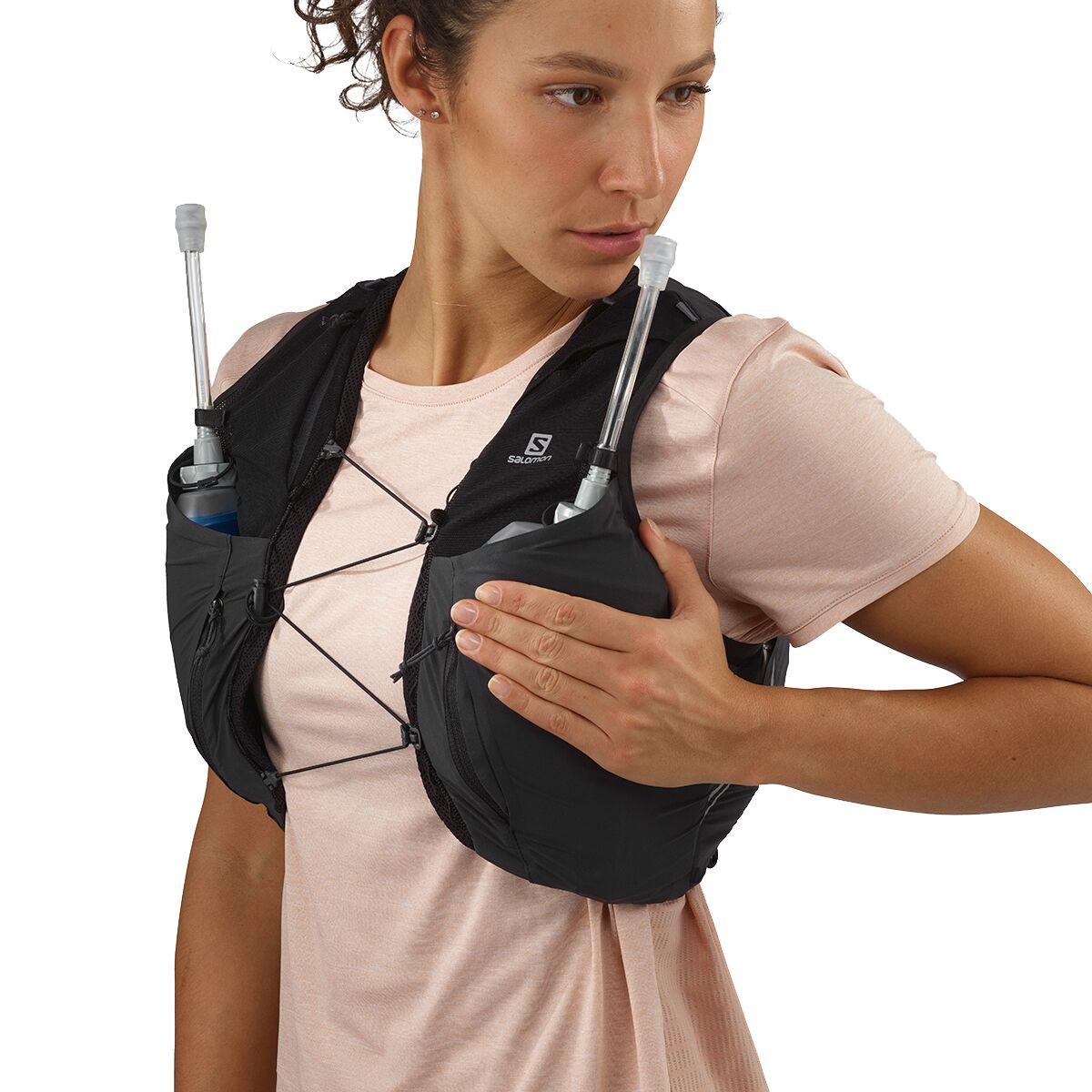 サーフィン・ボディボード salomon vest sense 10 pro M size Amazon.com: Salomon Sense Pro 10L Hydration Vest Fiery Red