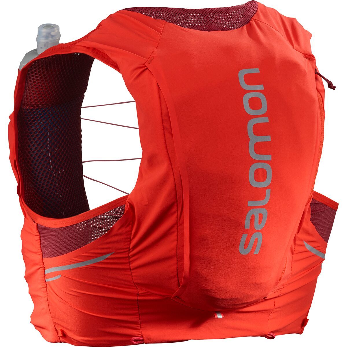 SALOMON-ACTIVE SKIN 4 SET FIERY RED/EBONY - Sac trail