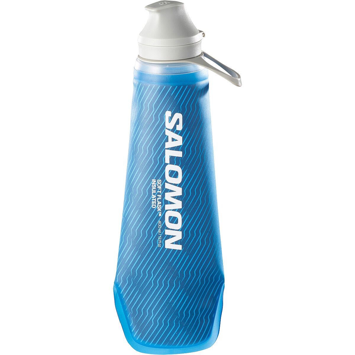 Salomon Salomon Soft Flask 400ml Water Bottle - 42mm Clear Blue, 42mm Cap