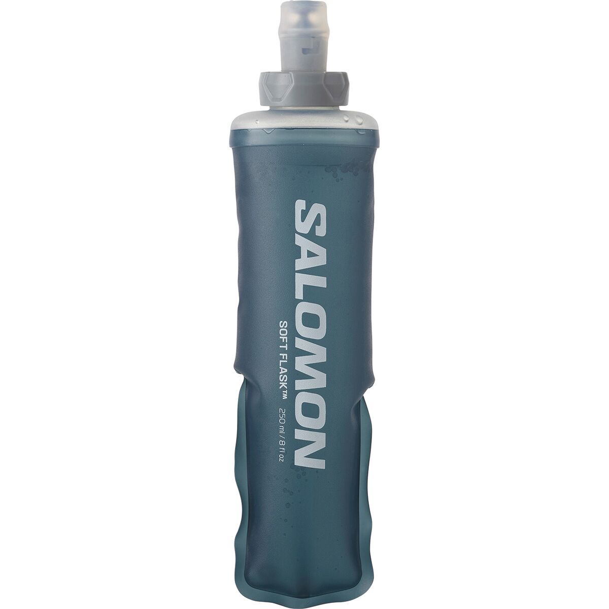 Salomon Soft Flask 250ml Water Bottle Slate Grey, 28mm Cap