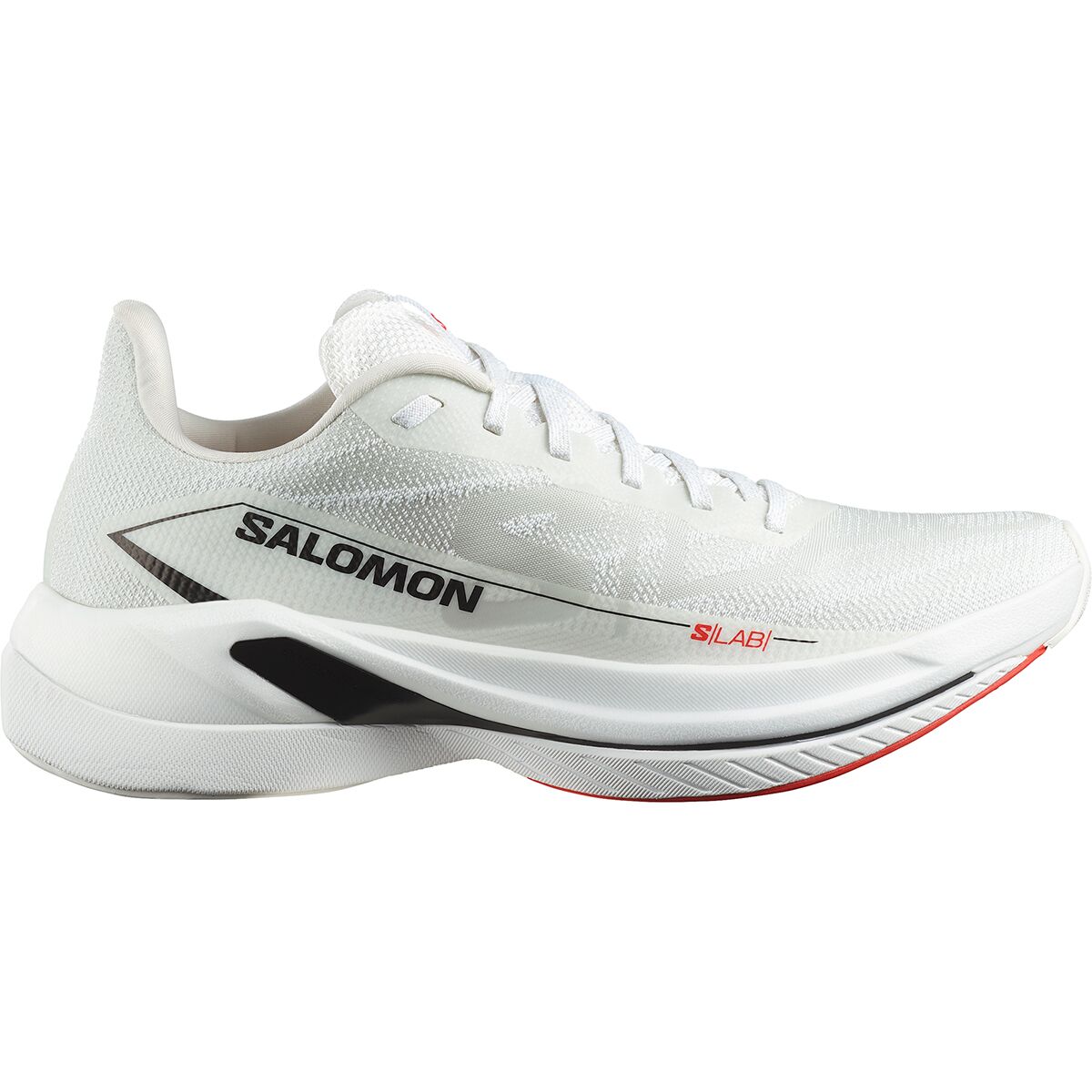 Salomon Salomon S/Lab Spectur U Shoe White/Fiery Red/Black, Mens 7.5/Womens 8.5 - Men's