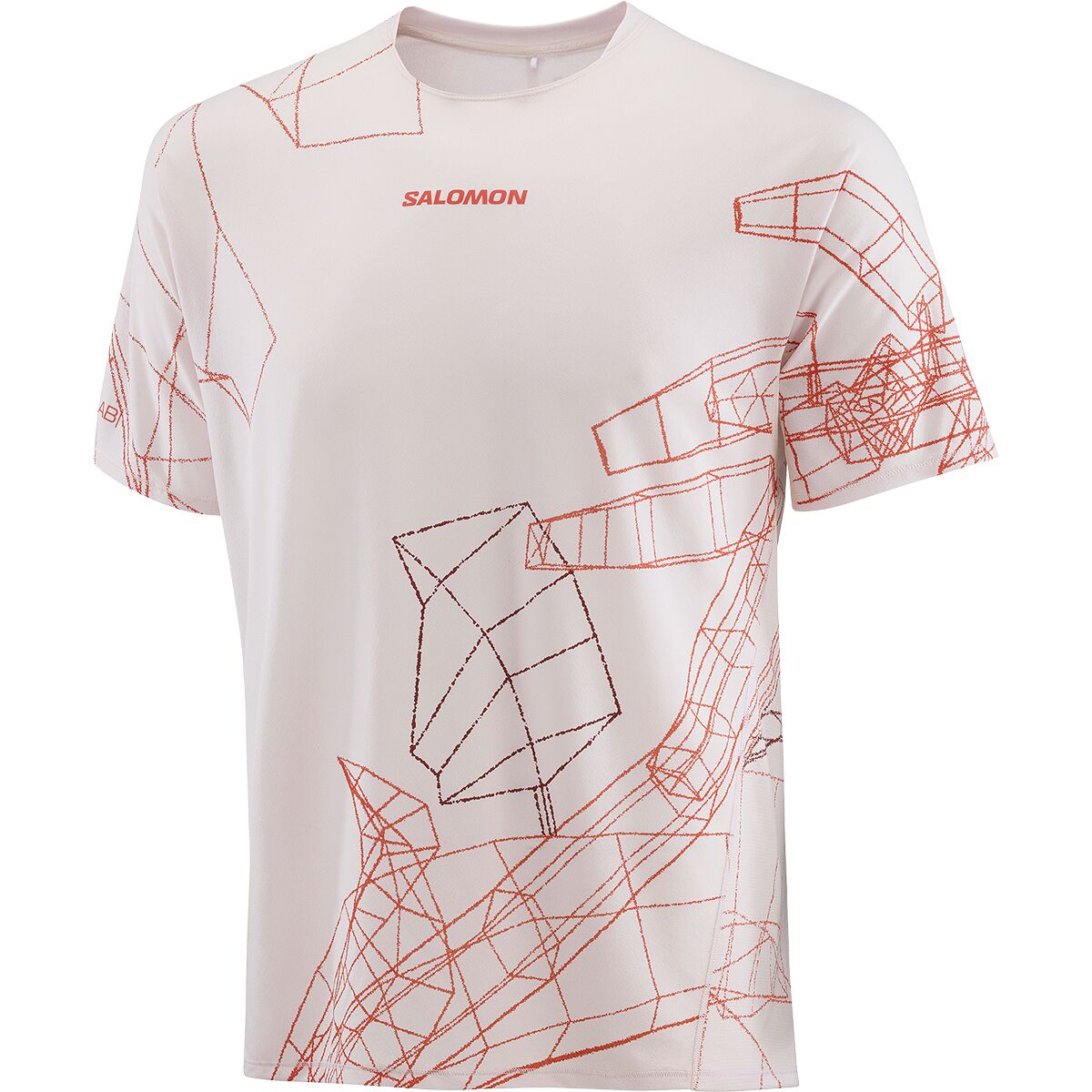 Salomon Salomon S/Lab Speed T-Shirt - Men's Lilac Ash/Fiery Red, S