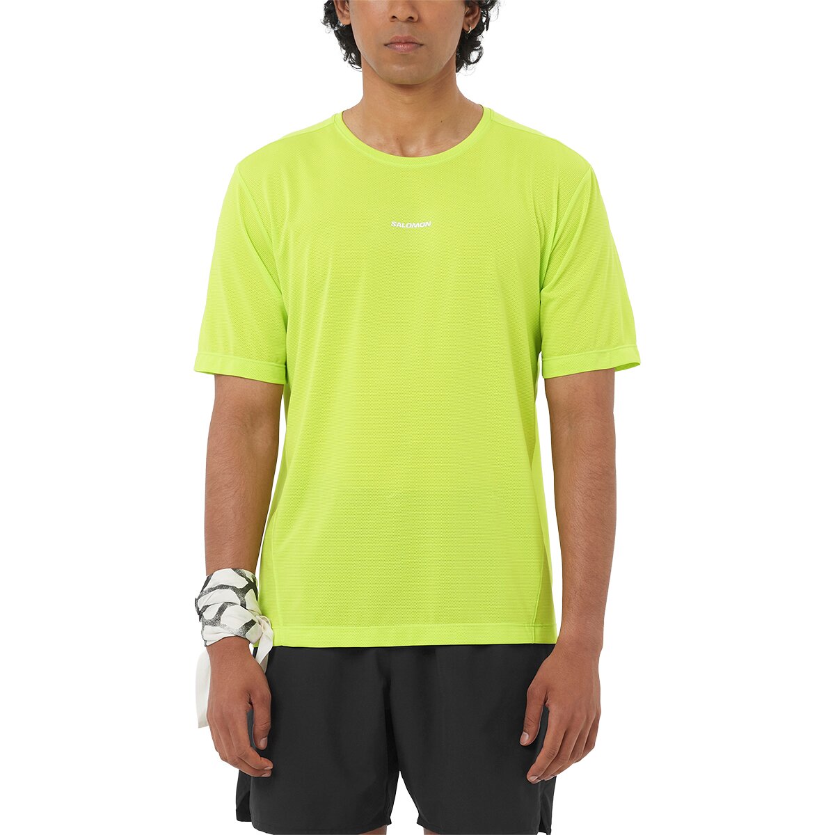 Salomon Salomon Shkout Core Short-Sleeve T-Shirt - Men's Acid Lime, M
