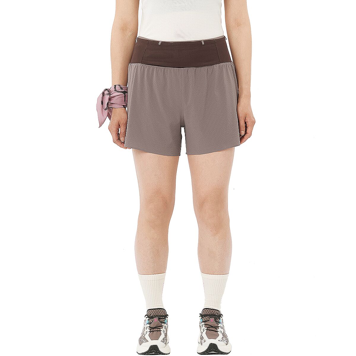 Salomon Salomon Sense Aero 2in1 4in Shorts - Women's Iron, M