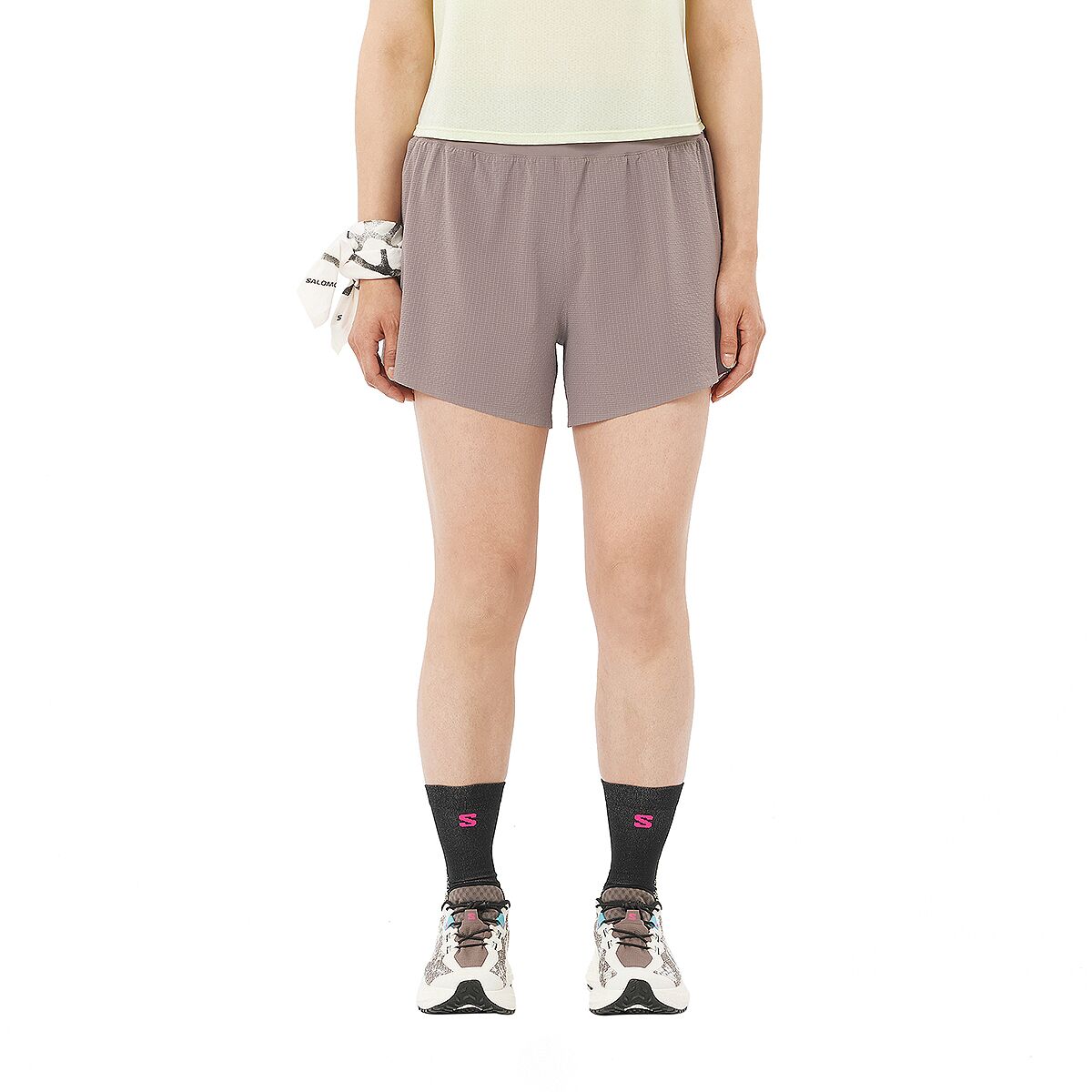 Salomon Salomon Sense Aero Stow 4in Short - Women's Iron, XL