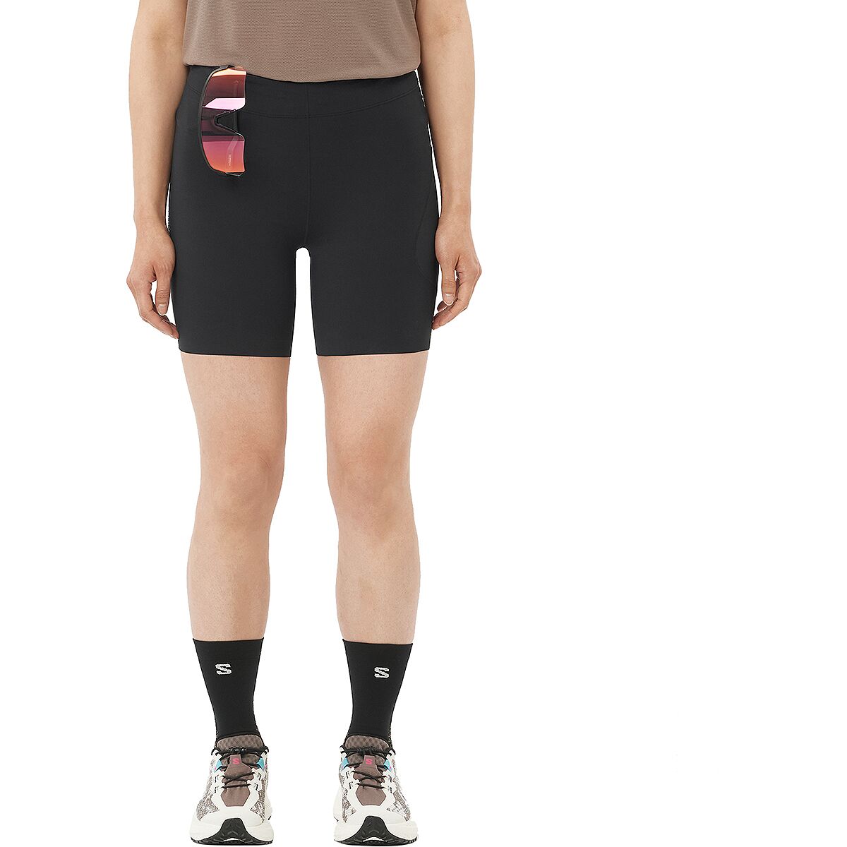 Salomon Salomon Sense Aero Stow 6in Tight - Women's Deep Black, XL
