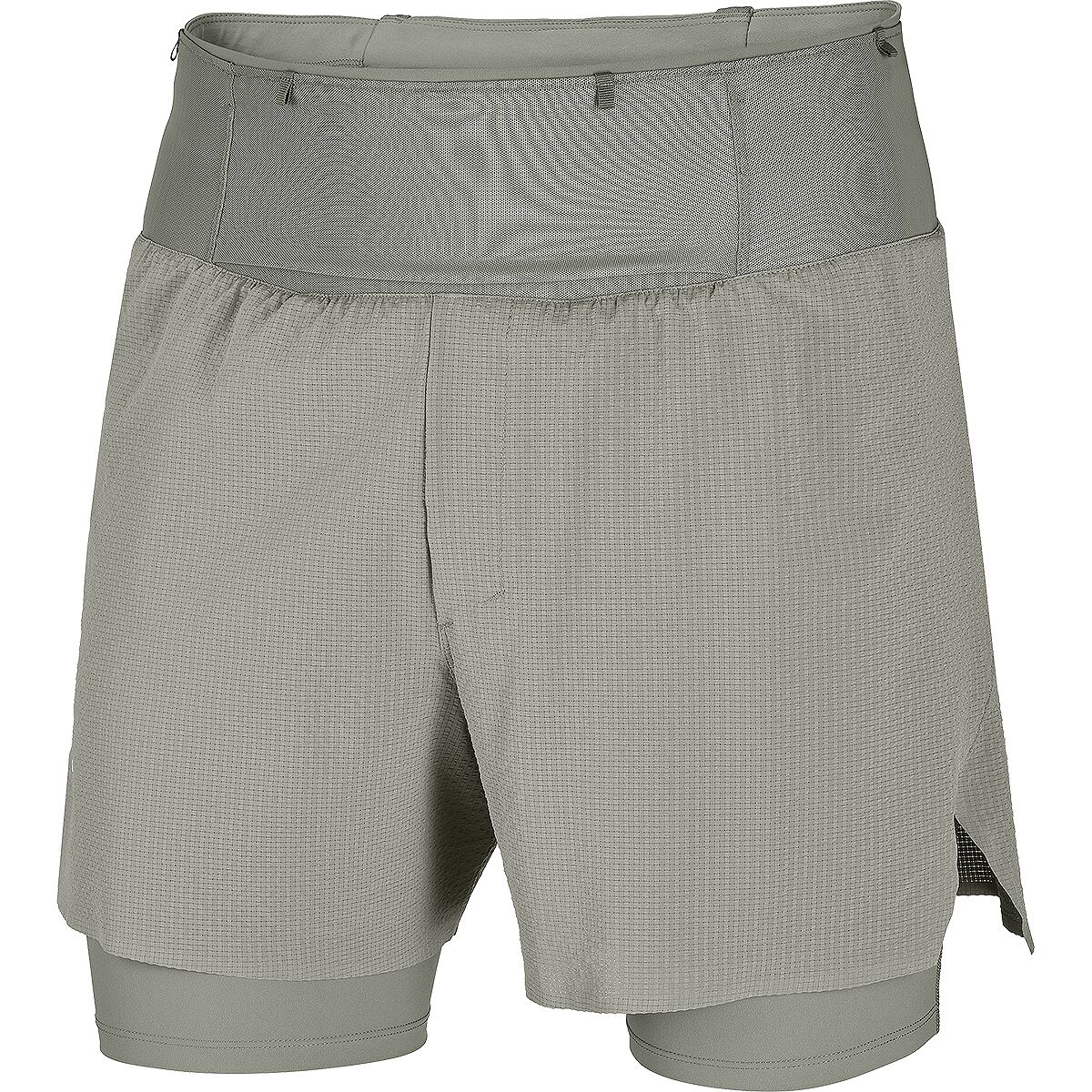 Salomon Sense Aero 2in1 5in Short - Men's Castor Gray, M