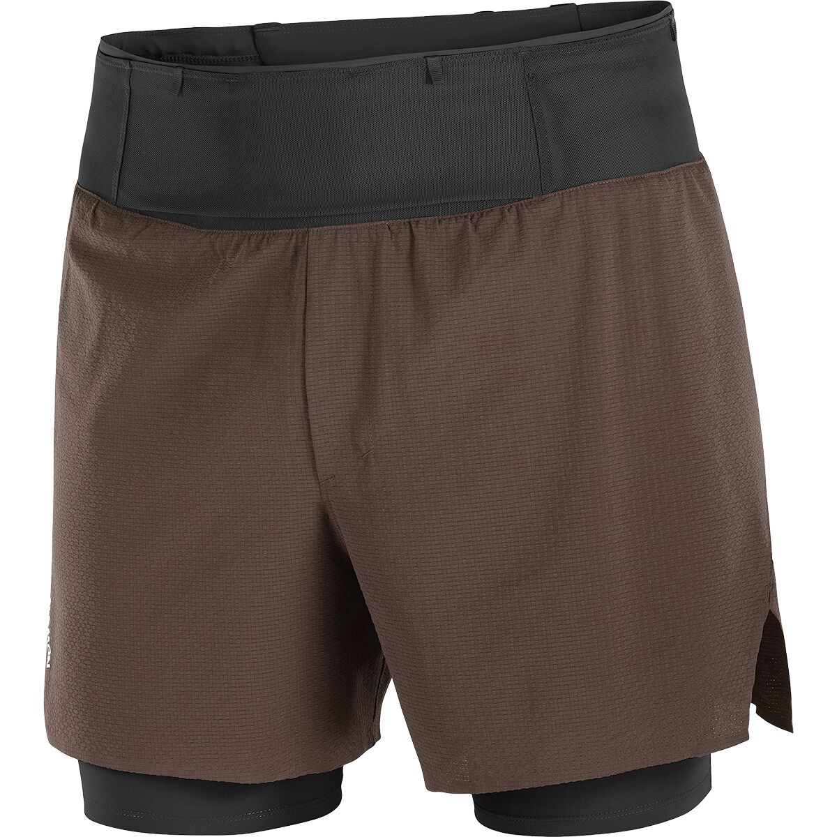 Salomon Salomon Sense Aero 2in1 5in Short - Men's Coffee Bean, L