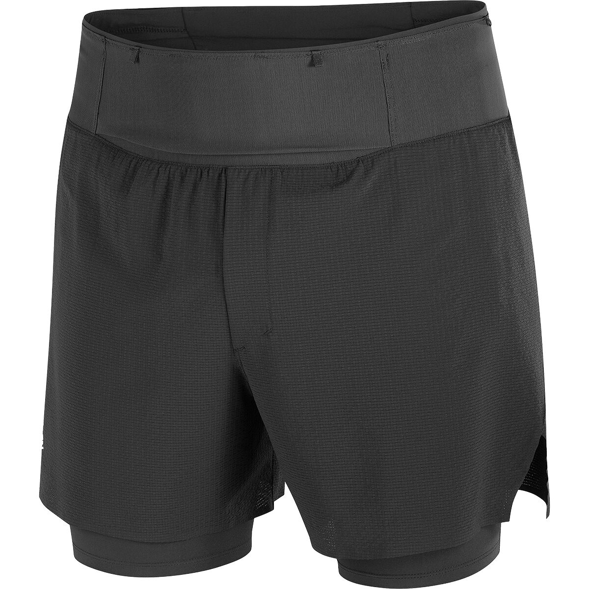 Salomon Sense Aero 2in1 5in Short - Men's Deep Black, M
