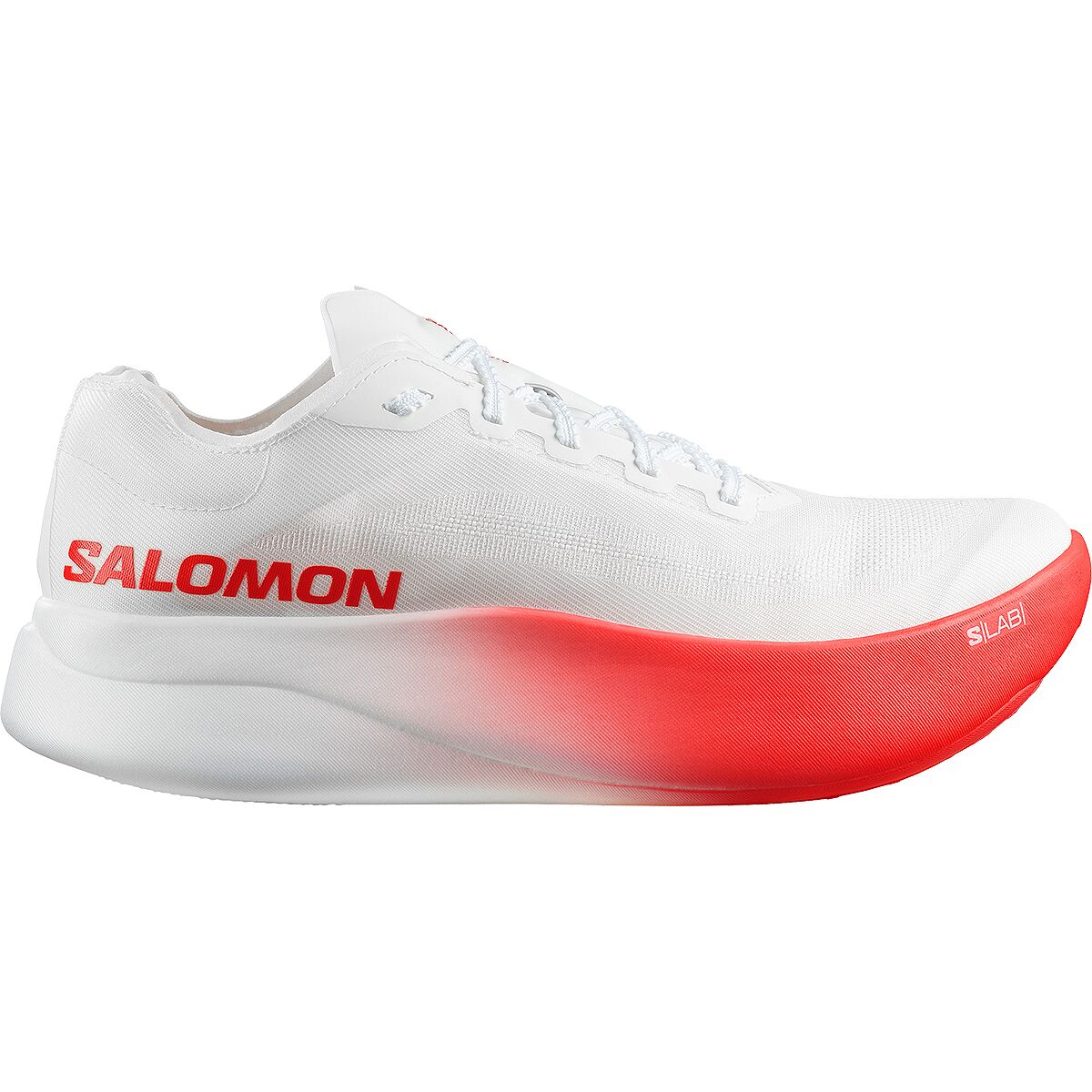 Salomon Salomon S/Lab Phantasm 3 SC Running Shoe White/Fiery Red/Fiery Red, Mens 5.0/Womens 6.0 - $249.95 at Competitive Cyclist