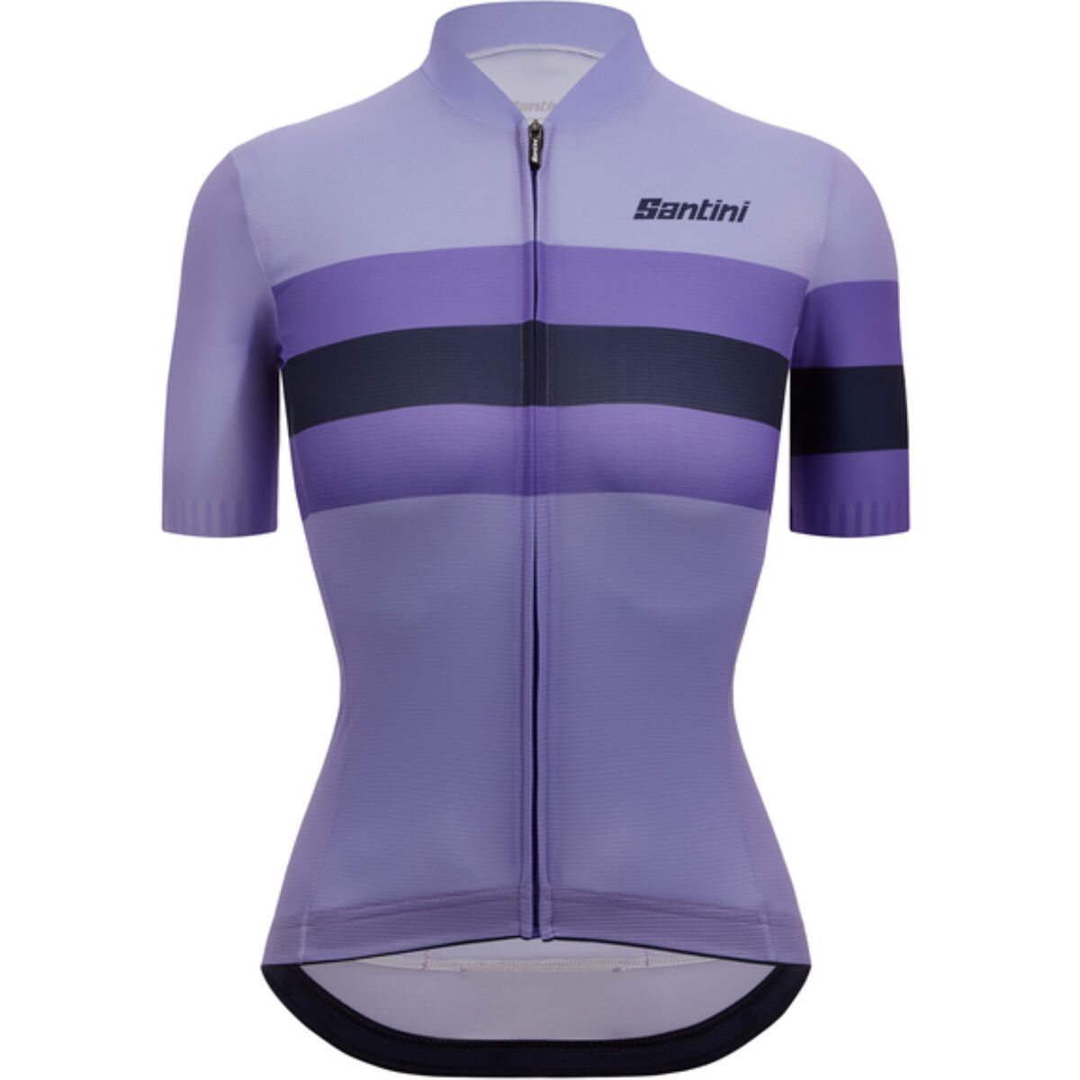 Santini Ecosleek Bengal Short-Sleeve Jersey - Women's Lilla, L