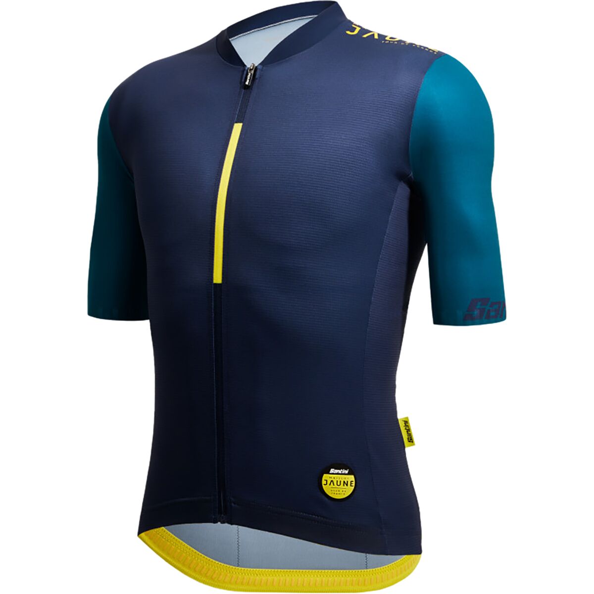 Maillot Cycliste Vintage AC Citroen Crylor Des Années 70 – Jaune/bleu, Taille M (acrylique)