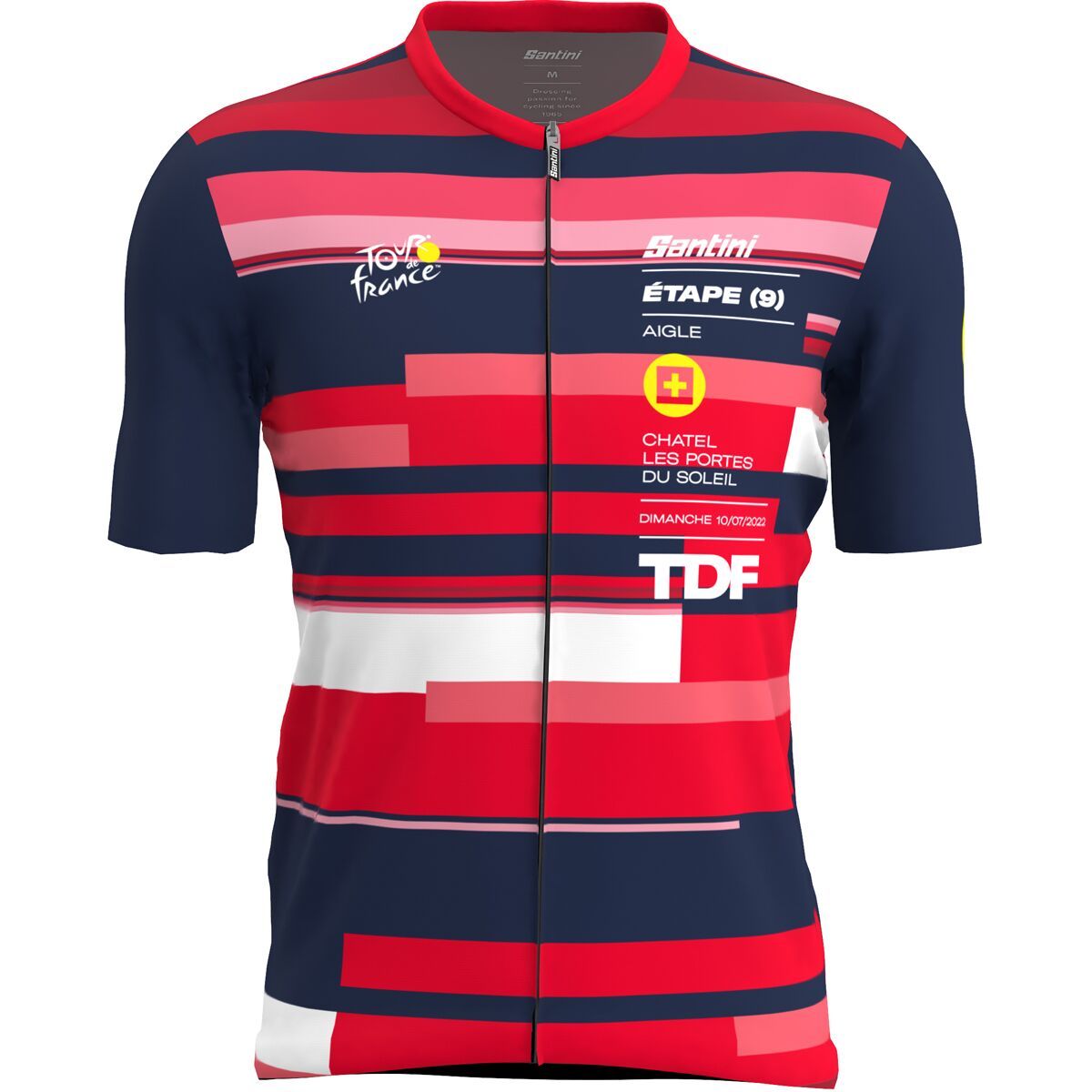 Santini Tour de France Official Aigle Cycling Jersey Men s Men