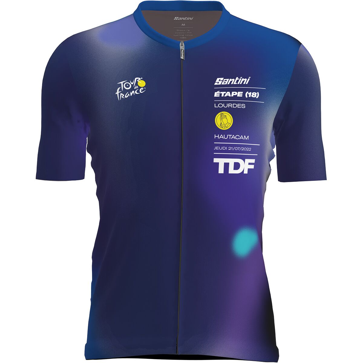 Santini Tour de France Official Lourdes Cycling Jersey - Men's product image