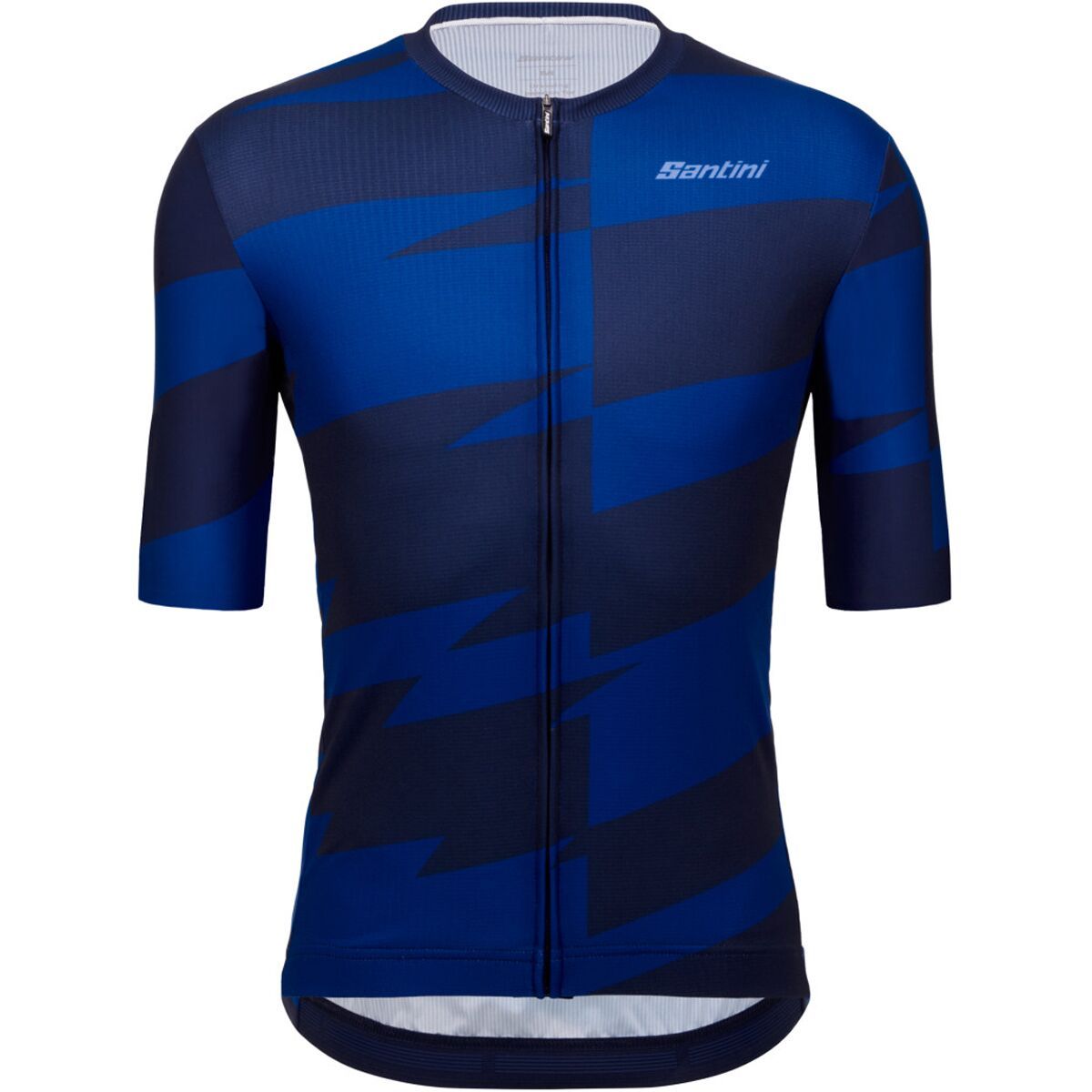 Santini Furia Smart Short-Sleeve Jersey - Men's Blue Nautica, XS