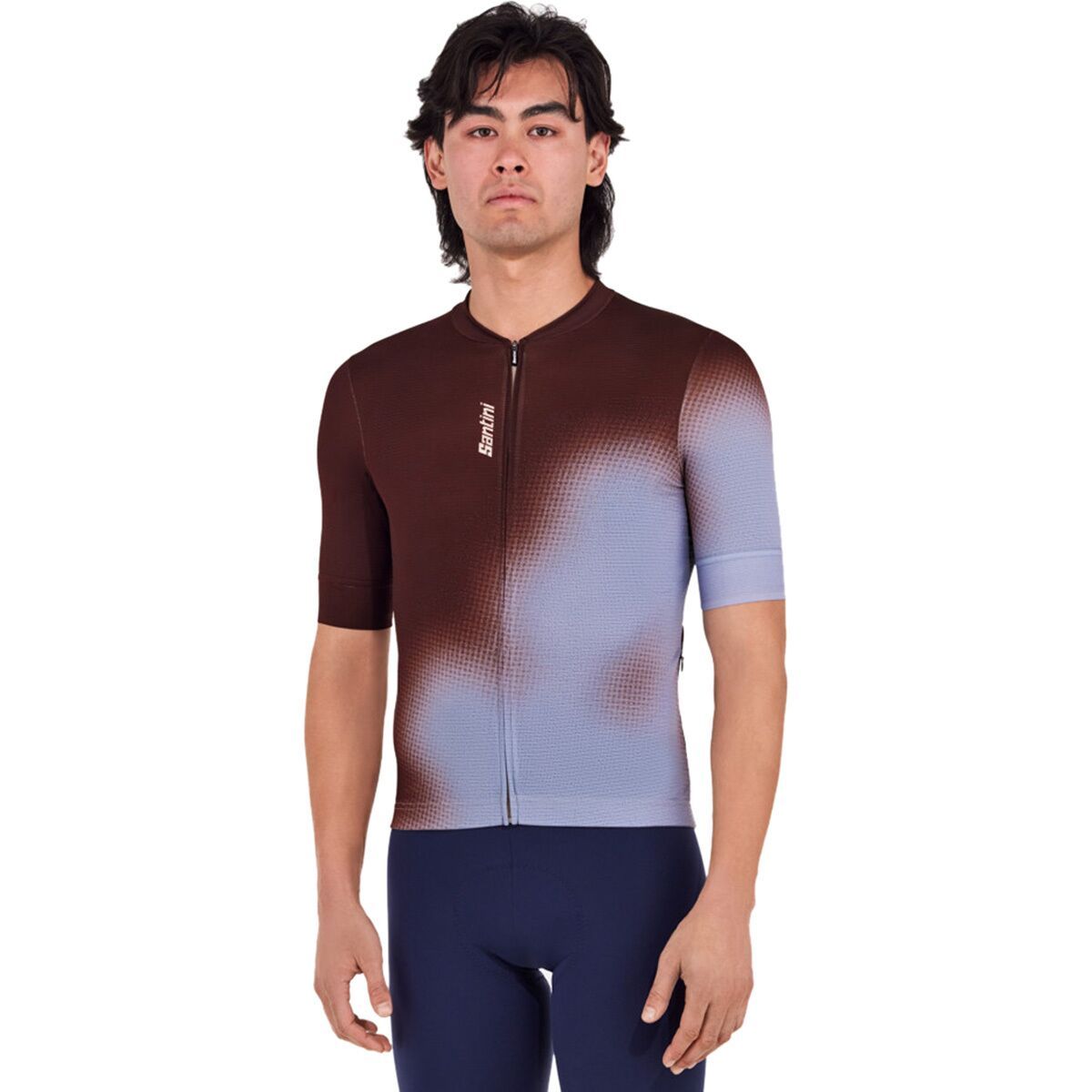 Santini Spot Jersey - Men's Light Blue, M